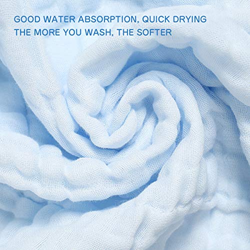 EXTSUD 10 Pezzi Asciugamani Bimbi in Mussola