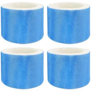 HAC-504 Humidifier Filters Replacement for Honeywell Humidifier Filter HAC-504AW and Honeywell Filter A, Compatible with Honeywell Humidifier HCM-350, HCM-710 Series, Blue, 4 Pack