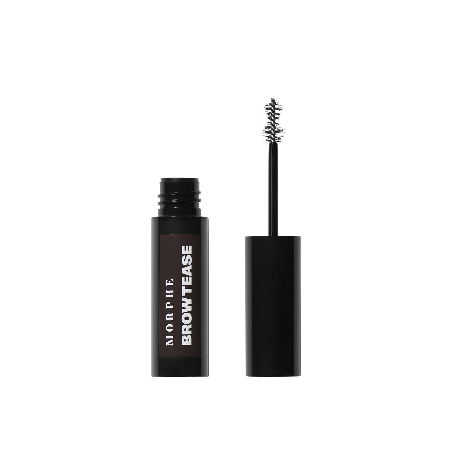 Morphe Brow Tease Eyebrow Gel Mousse - Volumizing Brow Gel to Tint, Thicken & Shape with 100% Natural Bamboo Fibers - Enriched with Conditioning Coffee Seed Oil - Java (0.16 fl oz)