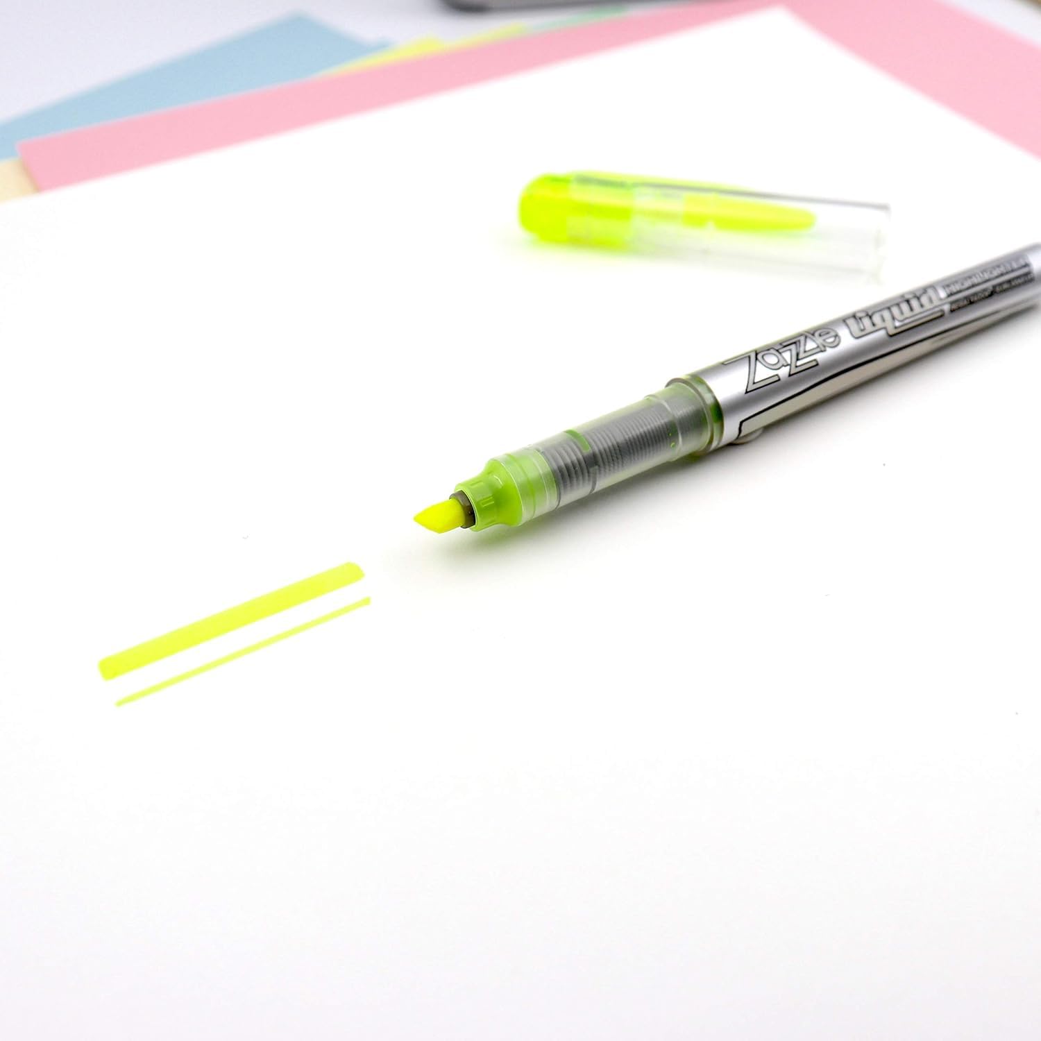 Zebra Pen Zazzle - Evidenziatore a punta a scalpello, multicolore, 19,05 x 15,24 x 1,98 cm