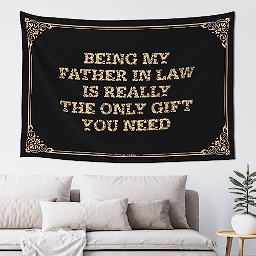 Man Cave Being My Father in Law is Really The Really The Only You Need �^�y�X�g���[ �Ǒ��� ����p�o�[���� (75×100cm)