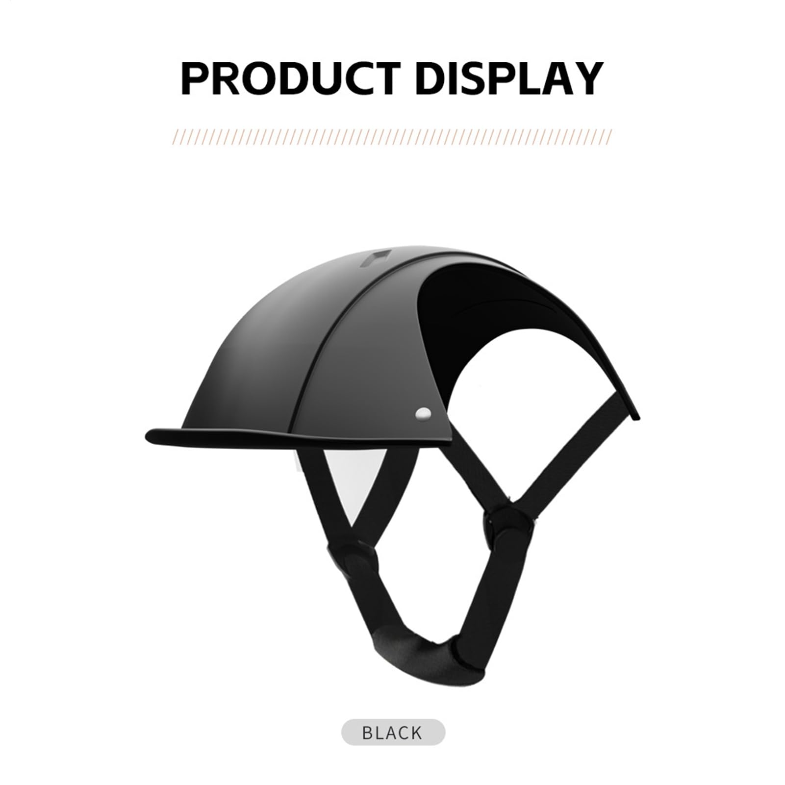 Para Perro – Casco impermeable que bloquea los rayos UV – Parasol para Mascotas – Traje de fiesta, Fotografía de Vacaciones en Interior, Equitación de Moto