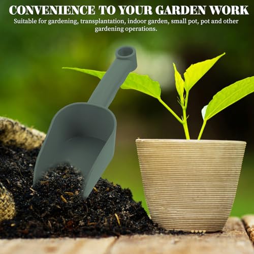 Wakauto set 3 piezas palas pequeñas para jardín miniatura 6