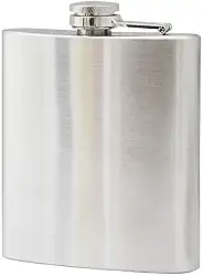 Porta whisky de aço cantil 8 oz 236ml CBRN01446 - Commerce Brasil