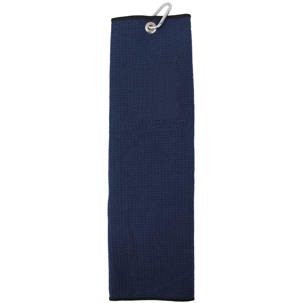 Brand Fusion  Blue Tri Fold Microfibre Towel, Sports Direct