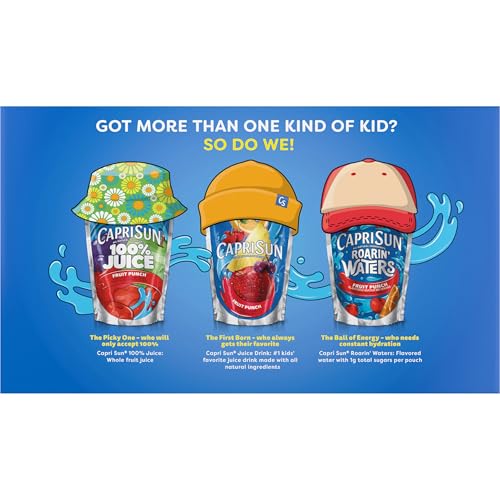 Capri Sun Juice Drink, 10 ct Box Mountain Cooler, 6 fl oz Pouches - image 4