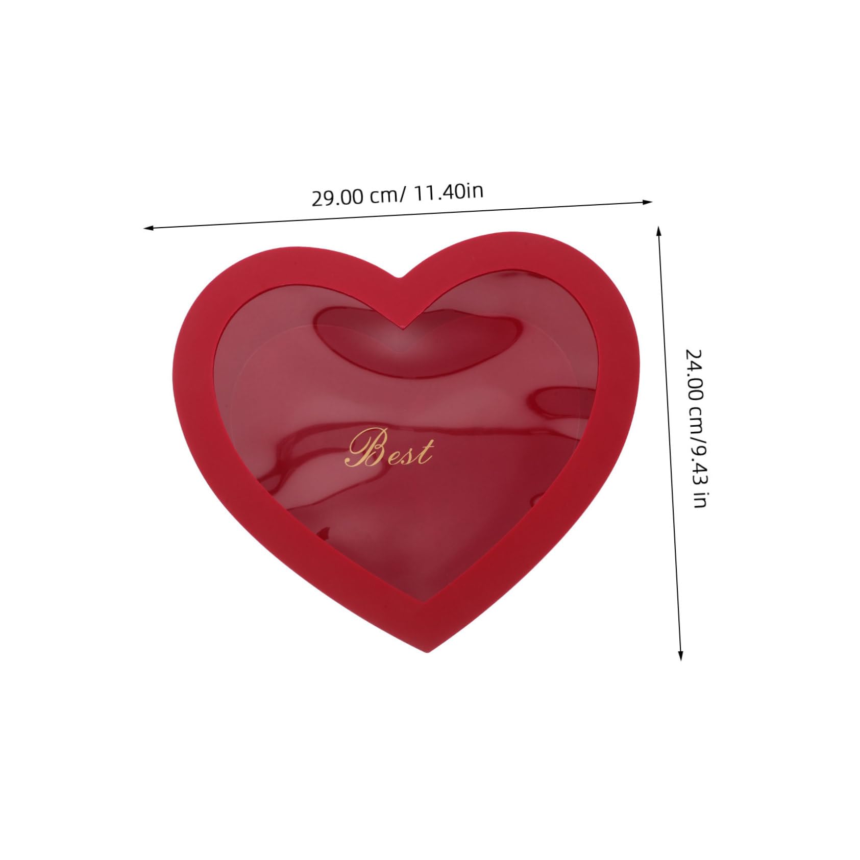 BESTYASH 2stücke Herzförmige Geschenkboxen Rot Präsentboxen Für Blumen Parfüm Und Make-up Für Valentinstag Muttertag Und Hochzeiten Mit Kreativen Kombinationsmöglichkeiten