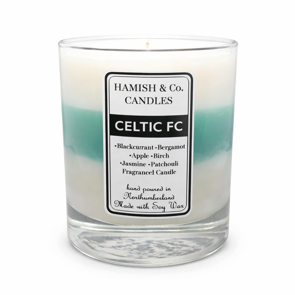 HC-M06 - creed Like Aftershave Fragrance - 20cl Soy Wax Candle - Celtic Colours - Can Be Personalised