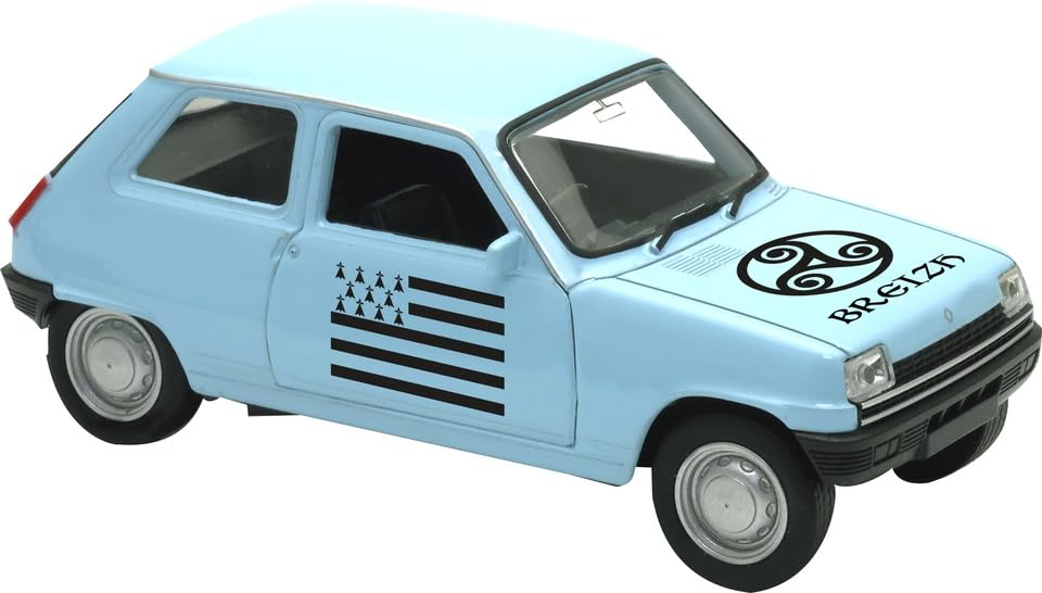 WELLY DIE Renault 5 Breizh Blue