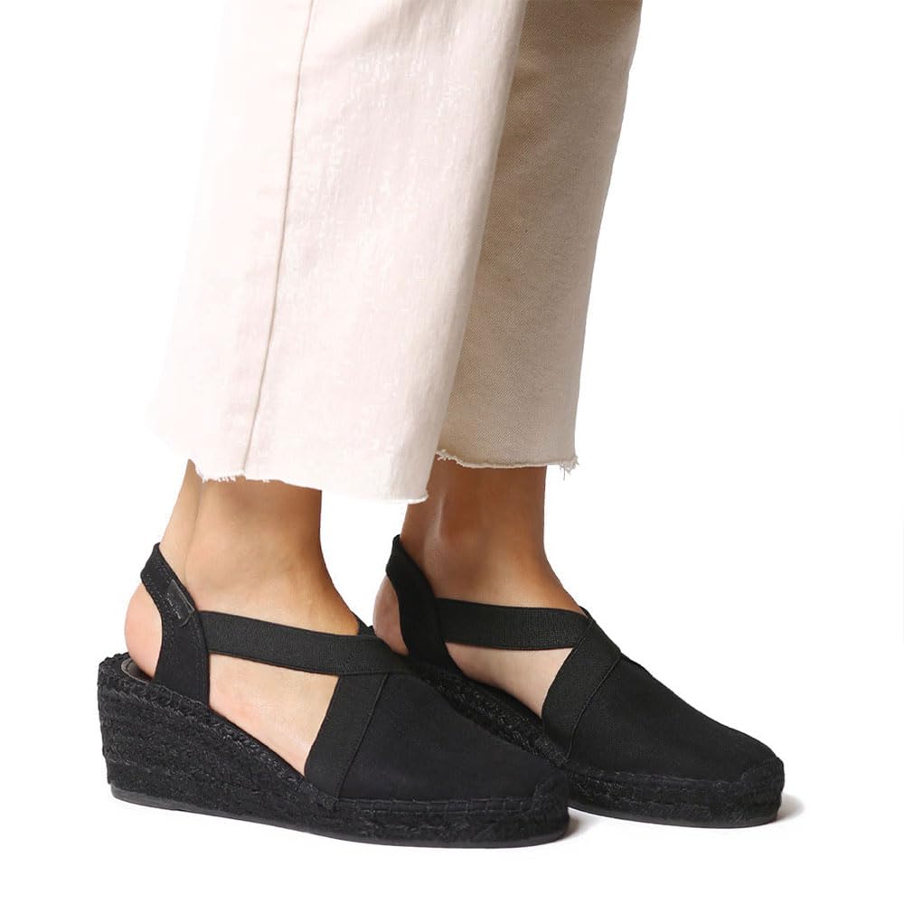 TONI PONS - Espadrillas nere - Tessile
