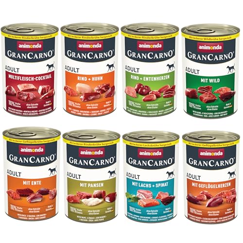 Produktbild von animonda GranCarno Adult Hundenassfutter Mixpaket - 48 x 400 g