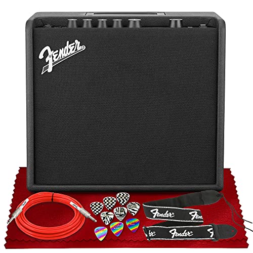 Fender Mustang LT25 Digital Guitar Amplifier, has 50 Presets, 25