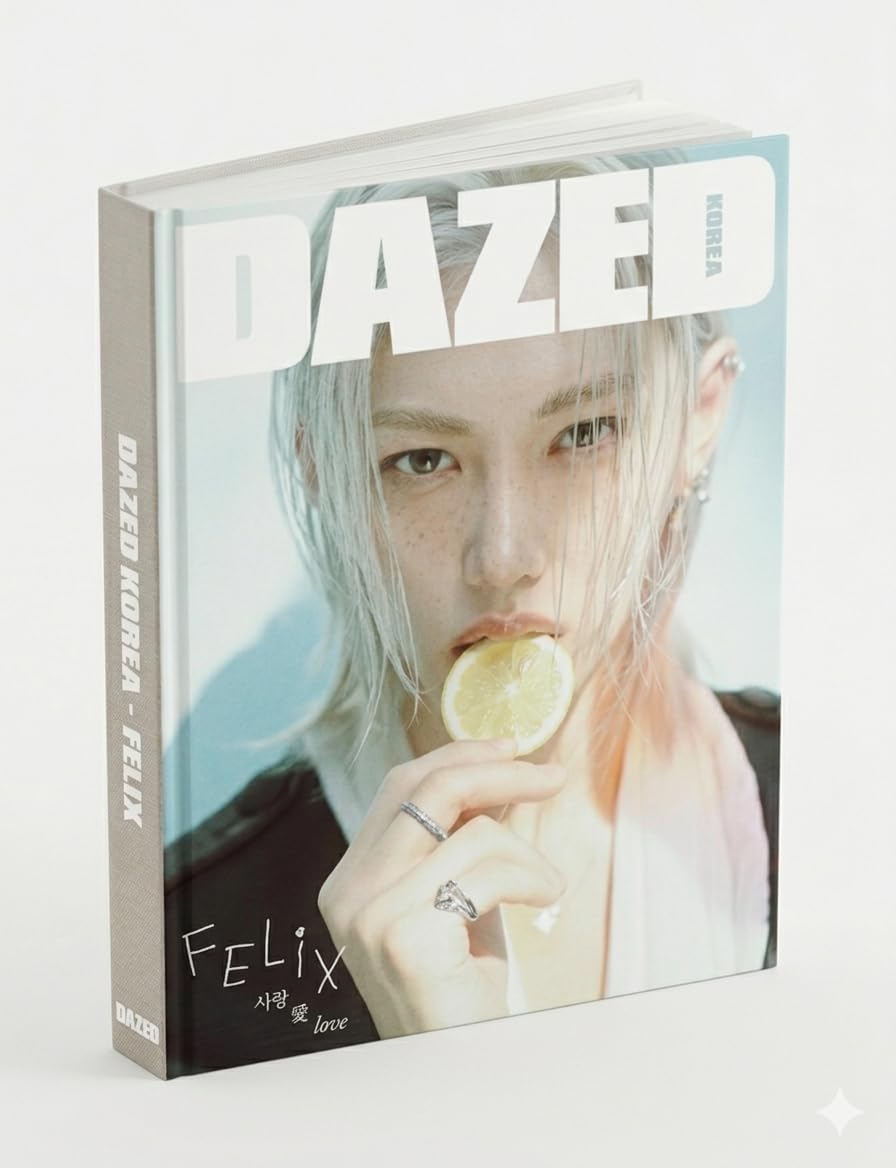 Dazed Korea Avril 2026 Felix Stray Kids C un chef-d'œuvre de la presse mode