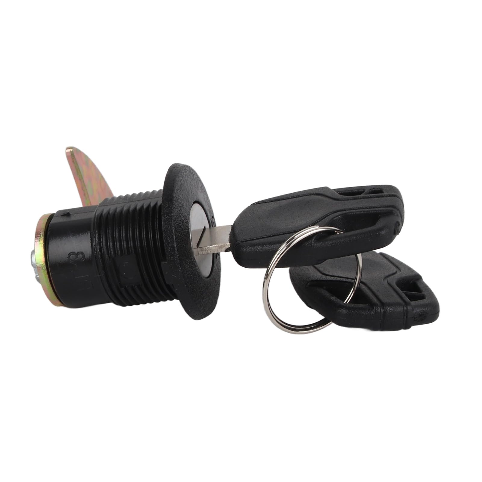 Serrure Électrique Pour Coffre Arrière Moto – 2 Clés – Remplacement Direct – Compatible Scooter, Motocross