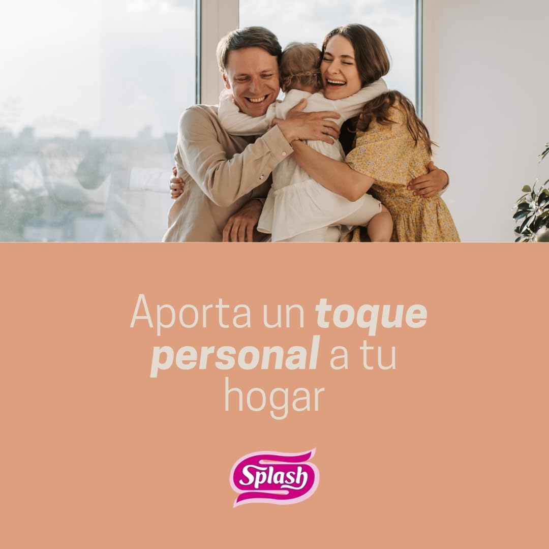 SPLASH | Spray Aromatizador | Ambientador Duradero, Refresca y Elimina Olores | Fragancia Fresca Colonia Infantil | Agitar Antes de Usar | 300 ml