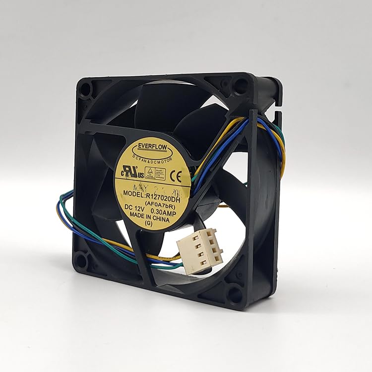 NZNYDNL 7020 12V 0.30A R127020DH 7CM Computer Motherboard 4Pin CPU Cooling Fan