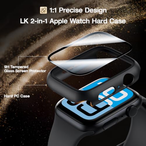 Image of LK Case for Apple Watch SE3 /SE2 /SE 44mm Series 6 /5 /4 with Screen Protector