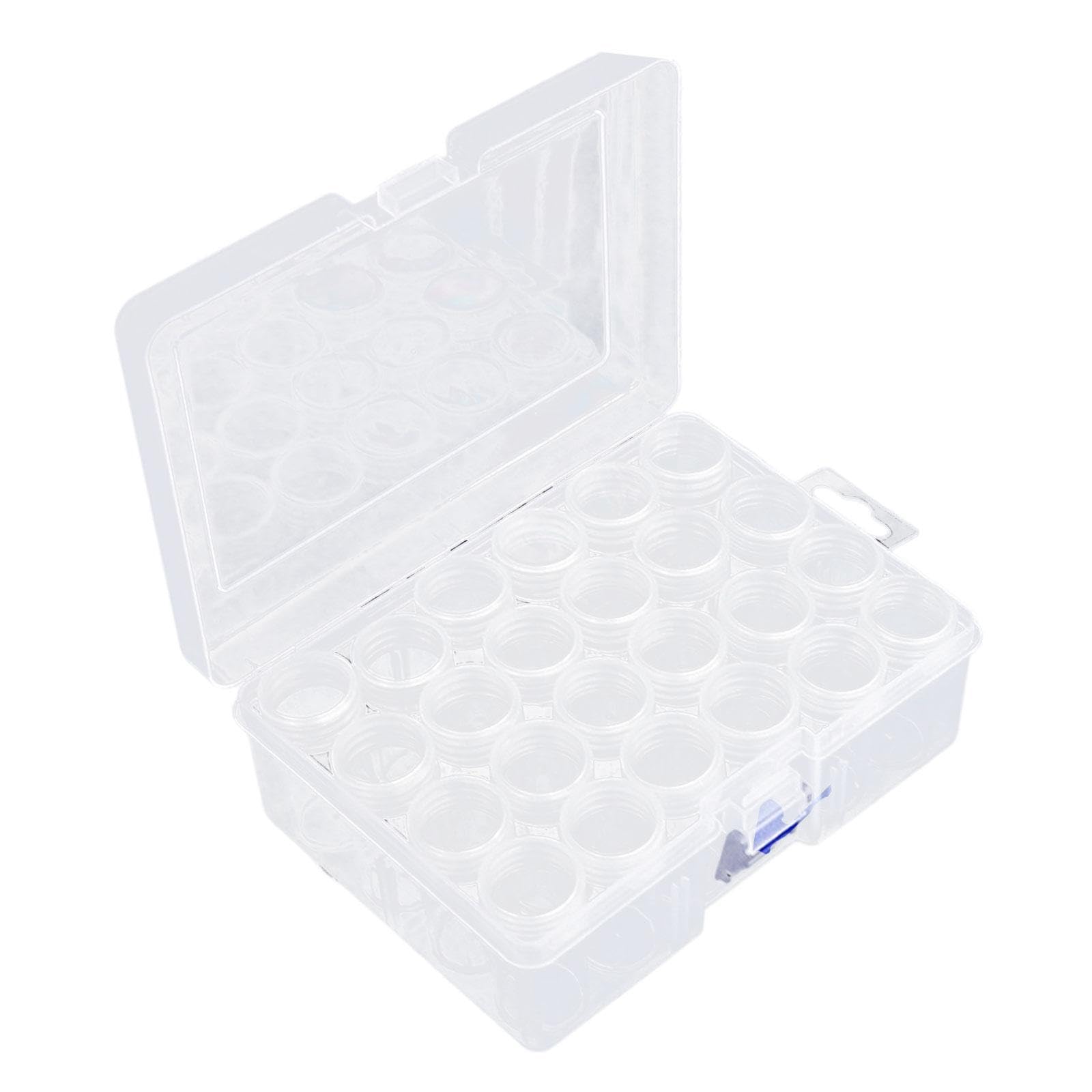 SNAPPSY Diamond Paint Storage Case Portable Versatile Jewelry Beads Organizer Box 24 Grids-picture-11