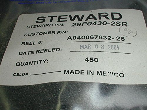 Laird-Signal Integrity Products 29F0430-2SR FERRITE 8A 200 OHM SMD 450PCS PER REEL NON ROHS