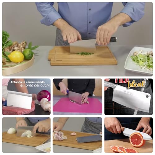 El Mejor Listado de Cuchilla de dos mangos disponible en línea. 24 Imagen adicional