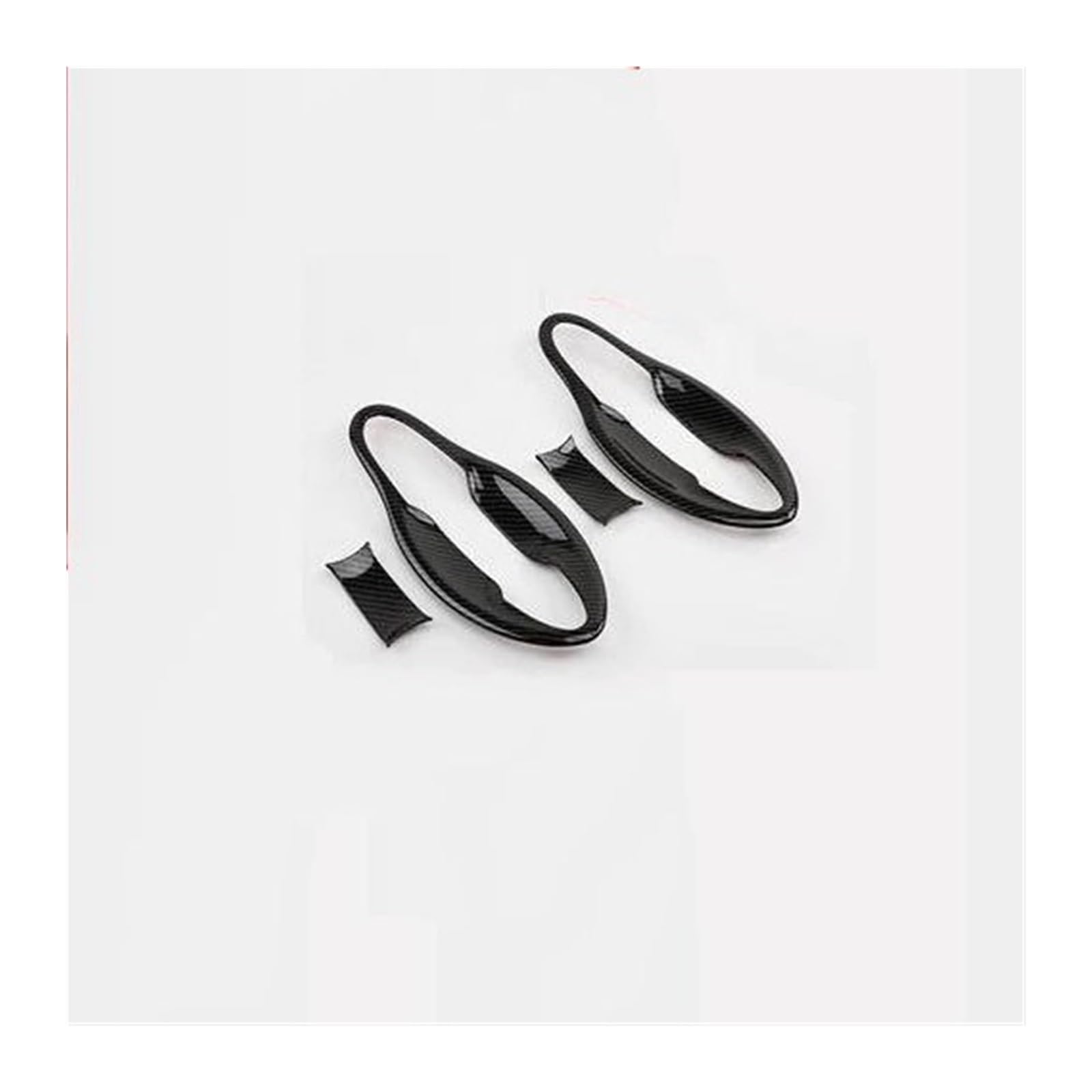 Hckclmbmzw B For Hrv Hr-V For Vezel 2014-2019 C287 Protective Cover Door Handle Outer Owls Trim Assecories Car Styling Stickers Door Handle Cover(B)