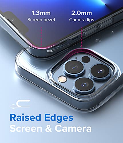 Image of Ringke Air Compatible with iPhone 13 Pro Case Back Cover Transparent Lightweight Soft Flexible TPU Scratch Resistant Natural Form iPhone 13 Pro Back Cover Case - Clear