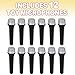 ArtCreativity Toy Microphone Set for Kids 5.5 Inch - 12 Count - Pretend Play Plastic Mics for Karaoke Fun - Stage or Costume Prop - Birthday Party Favors, Goody Bag Fillers for Boys, Girls, Toddlers