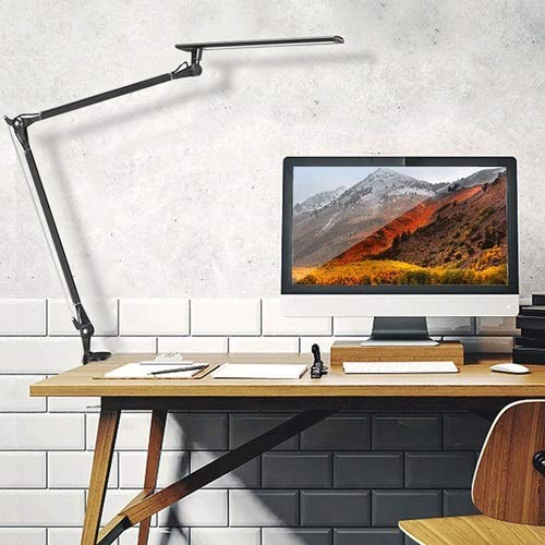 FWTD LED Schreibtischlampe Mit Clips Upgrade Tischlampe Clip Lampe LED Augenschutz Tischlampe Lernen Lesen Arbeiten… – Bild 6