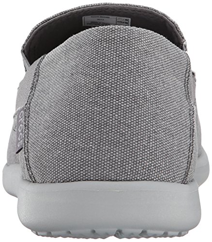 crocs Men's Santa Cruz 2 Luxe M Slip-On Loafer, Charcoal/Light Grey, 7 M US - Thumbnail 2