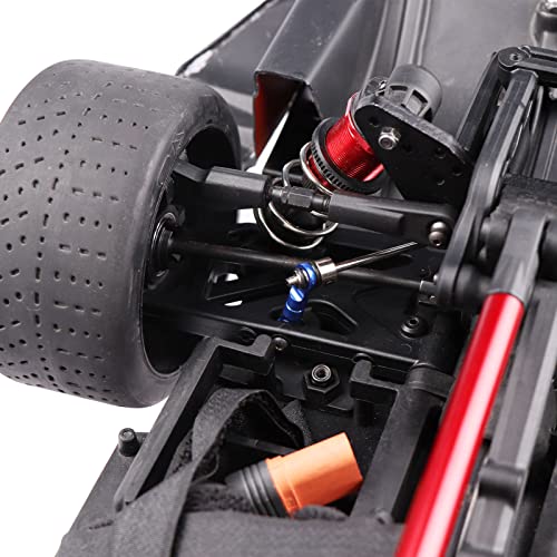 Acekeeps 4-Pack Aluminum Anti-Roll Narrow Sway Bar Suspension Arm Linkages Upgrade Parts For Arrma Rc 1/10 Senton 1/8 Typhon Kraton Talion 1/7 Felony Infraction Limitless Car (Navy Blue) #TOP5