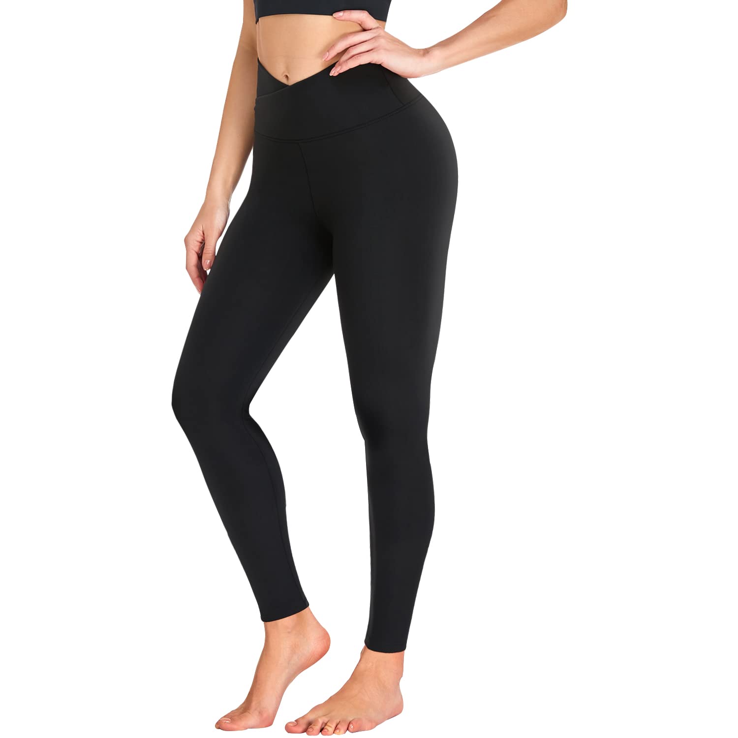 ACTINPUT Leggings for Women Soft High Waisted Tummy Control Leggings Sports Workout Gym Running Yoga Pants — view 8