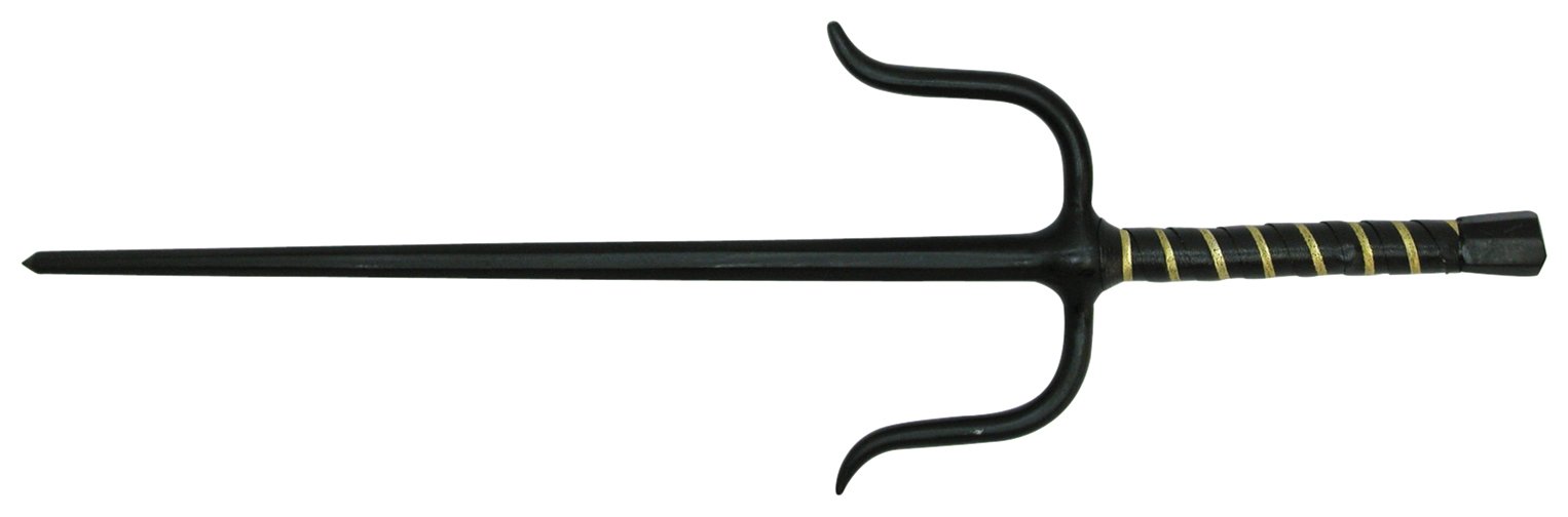 Sponsored Ad - Master USA Martial Arts Training SAIS, Stainless Steel Blades, Wrapped Handle, Practice, Cosplay, Pack of 2