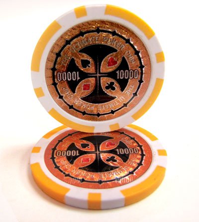 Amazon.com : Ultimate Poker Laser Clay 14g 500 Bulk Poker Chips