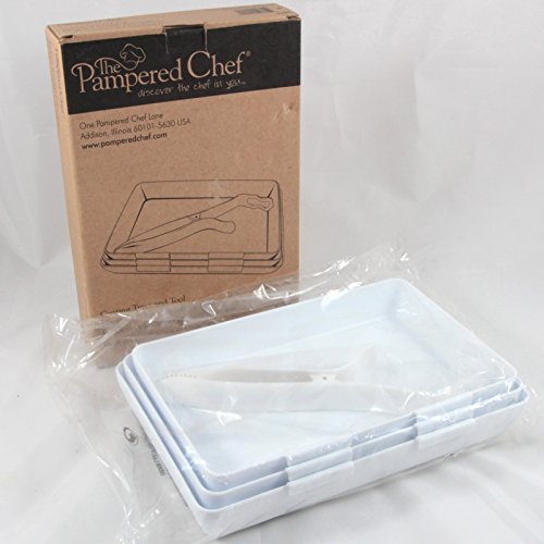 Buy Pampered Chef Coating Trays (Set of 3) Plus Tool for Dipping Online at Low Prices in India