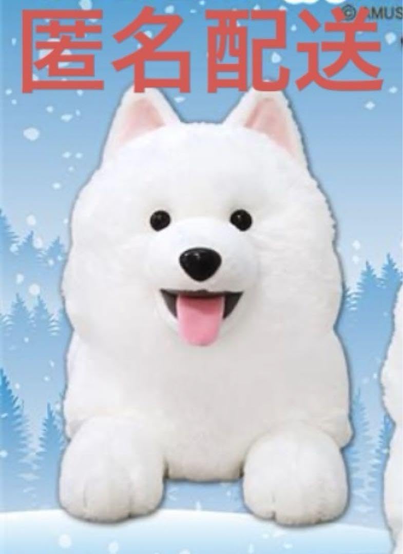 Amazon.co.jp: サモエド 伏せ ウルトラ BIGぬいぐるみ プライズ 犬 超