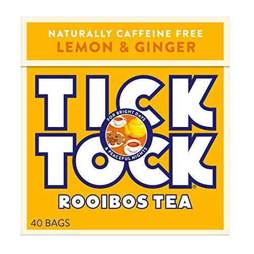 Tick Tock | Lemon & Ginger Rooibos Tea | 3 x 40 bags (ES)