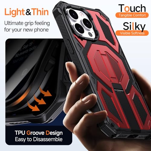 Coque iPhone 13 Pro MagSafe protège écran résistant aux chocs avec support - 7