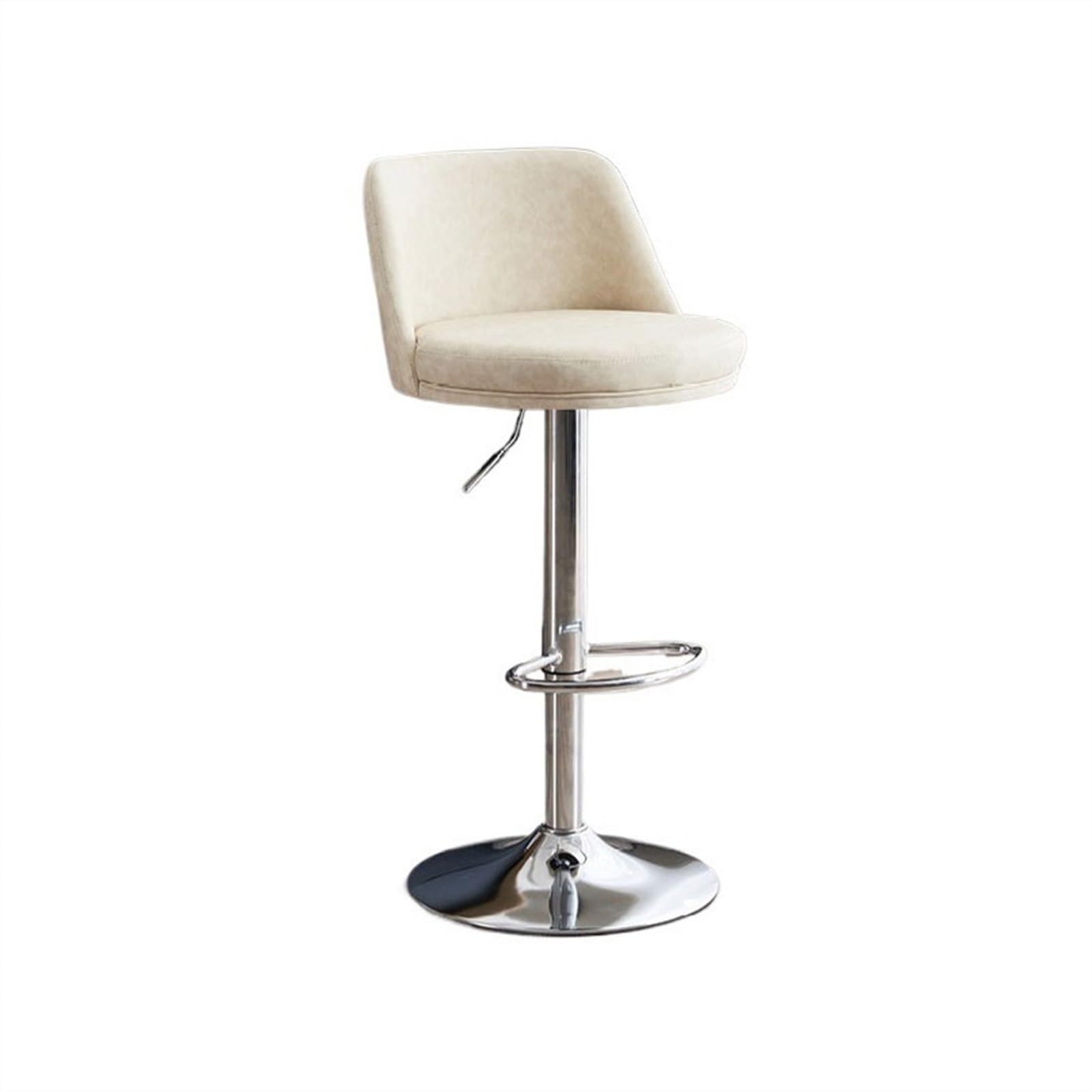 Eines D Home Bar Furniture 60-80Cm Lift Swivel Backrest Bar Stool Modern Light Luxury Househol Fashion Kitchen Islan Chair Iron High Chair Counter Barstool(D)