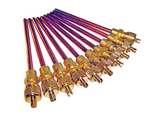 Lot of 10 Service/Access Valve 1/4