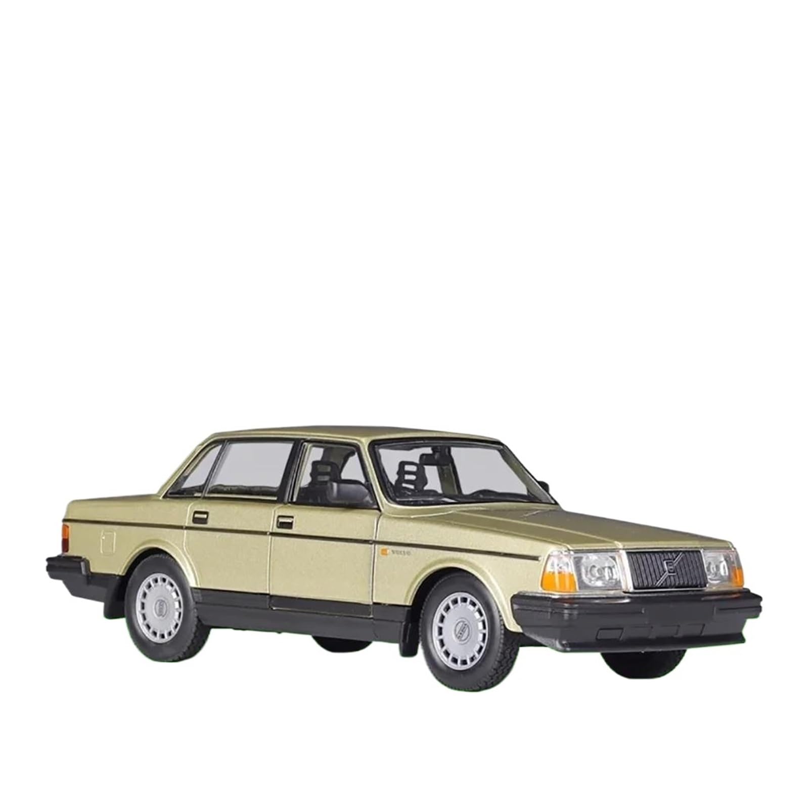 Metallo Scala Replica 1 24 per Volvo 240GL Classic Model Alloy Car Home Decor Series Hobby Veicoli Giochi Set
