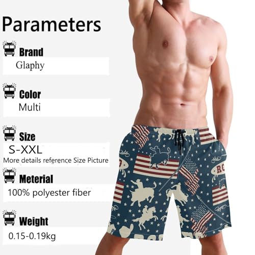 Men's Beach Shorts Swim Trunks Quick Dry Casual Swim Shorts for Men, S M L XL XXL3