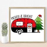Photo Gallery nabrand cartello in legno con scritta "merry and bright leopard", in legno massello, rustico, decorazione per la casa, cornice sopra il letto, regalo di inaugurazione della casa, 30,5 x 30,5 cm Photo Gallery nabrand cartello in legno con scritta "merry and bright leopard", in legno massello, rustico, decorazione per la casa, cornice sopra il letto, regalo di inaugurazione della casa, 30,5 x 30,5 cm