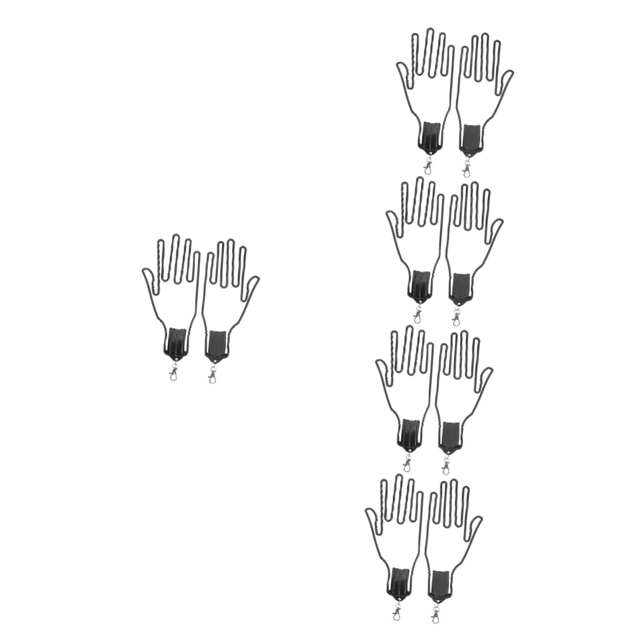 TOYANDONA Soporte para Guantes Rack Práctico para Secado Rápido De Guantes Organizador De Accesorios para Mantener La Forma Material Resistente Y Duradero