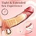 Penis Sleeve Cock Sleeve Vibrator - FYSHAVO 4IN1 Realistic Adult Male Sex Toys for Men Penis Extender Vibrating Cock Ring 9 Modes, App Remote Control, Elastic Penis Ring to Enlarge for Men Couples