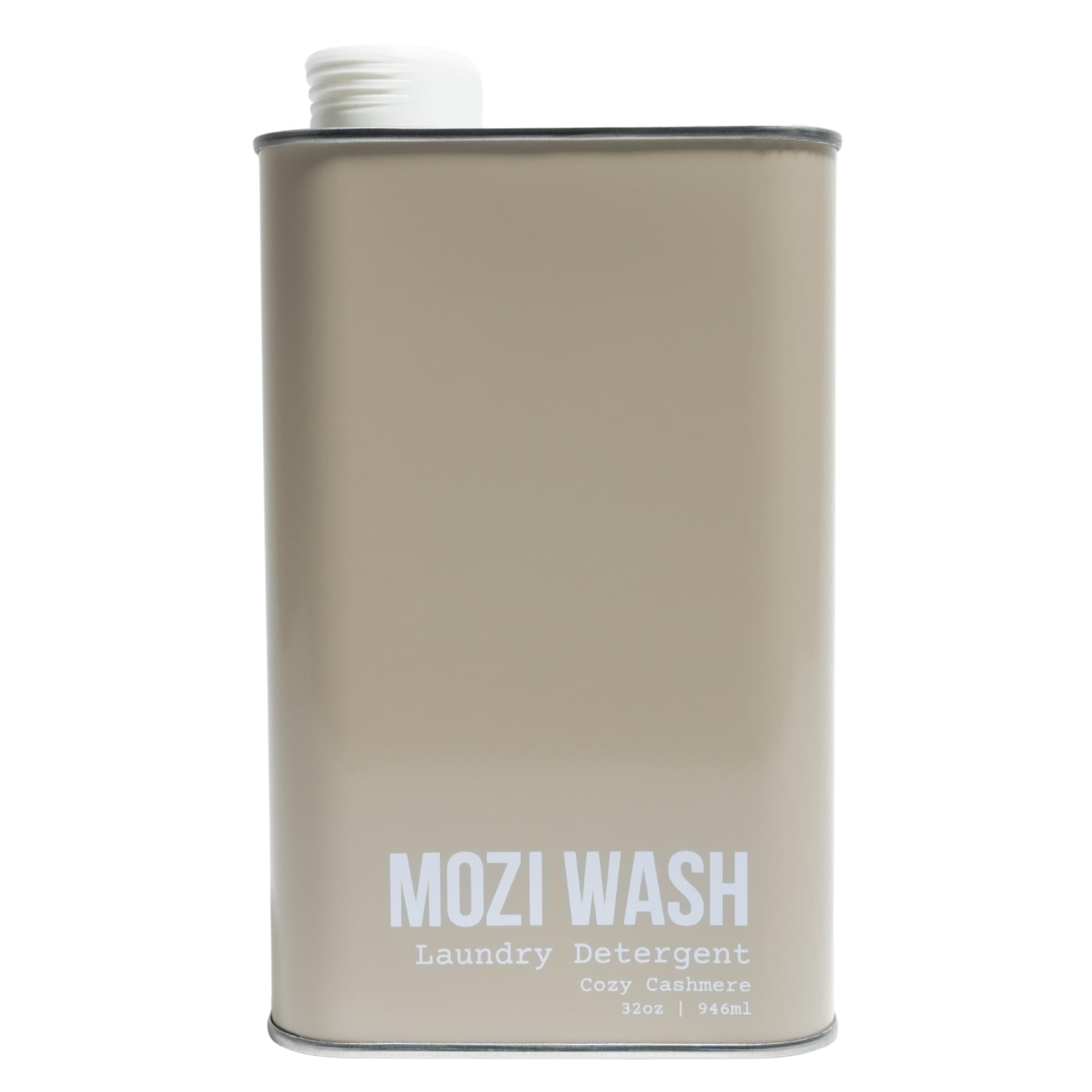 Sponsored Ad - Mozi Wash Laundry Detergent Liquid, Cozy Cashmere- Amber & Floral, 50+ Loads, Concentrated, Non toxic, Plant Based Enzyme Cleaners, Long Lasting Luxury Clean, 32 oz Recyclable Bottle