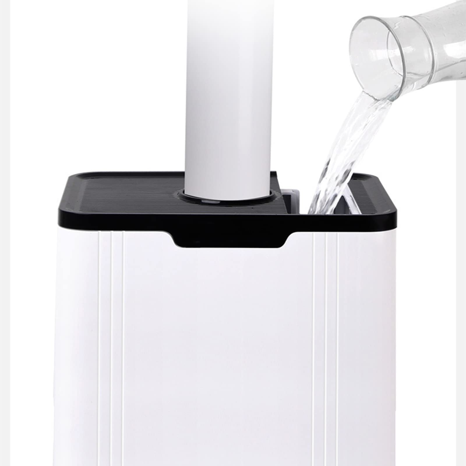 Humidificador, humidificador Comercial, humidificadores para Dormitorio, humidificador de Aire, 3 Modos de Niebla y Apagado automático, Muy silencioso para Office Hom