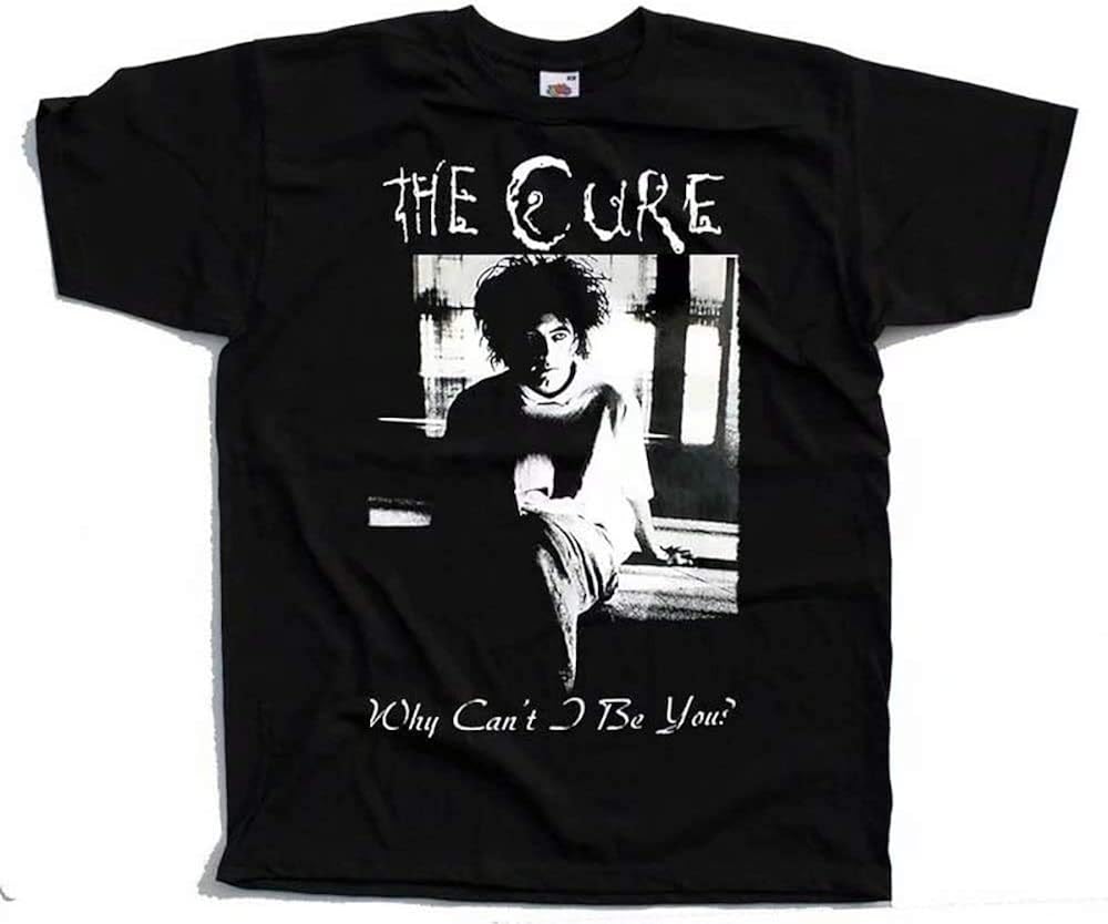 The Cure Why Can t I Be You V2 Robert Smith Poster T Shirt Black S