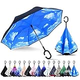 regenschirm kinder schweiz ☂ Hände frei – Ideal für Phone-Benutzer und Mütter, Cross The C-förmigem Henkel über Ihren Arm gemacht, sie bei Bedarf Hände frei für die Aufnahme eines Baby, Tasche oder Handy.