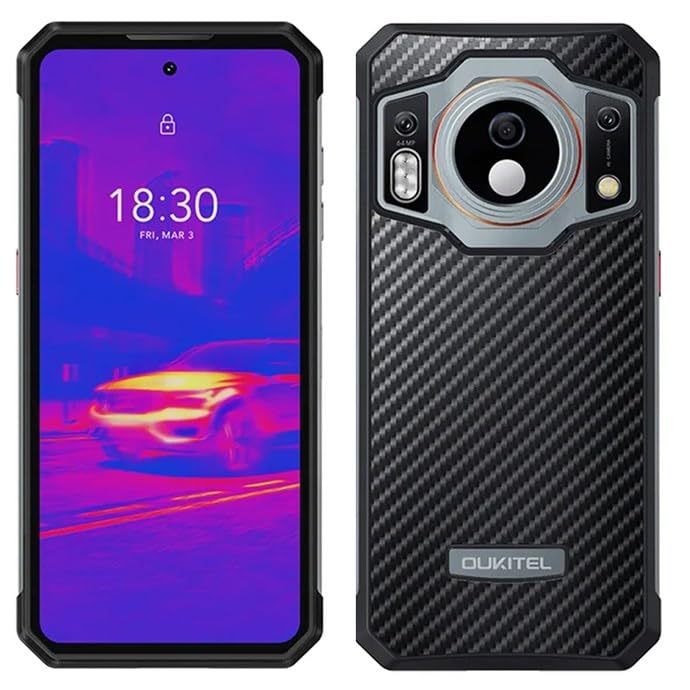OUKITEL WP21 Ultra - 12 GB/256 GB Svart Smartphone