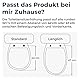 flexilife Toilettensitzerhöhung mit Deckel für Senioren - wahlweise 10cm o. 15cm - WC Sitzerhöhung Toilettenaufsatz Toilettenerhöhung (10 cm)
